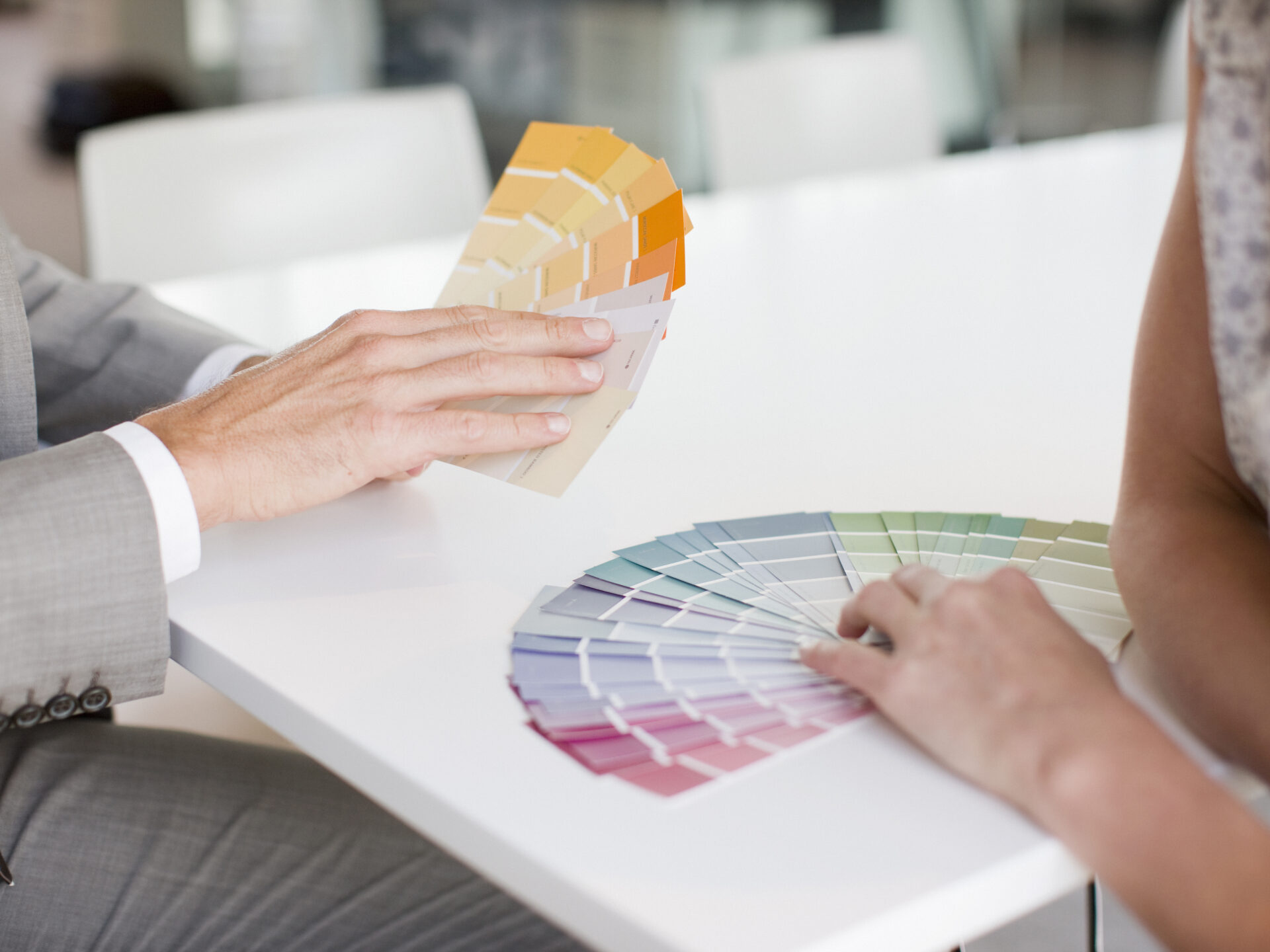 choosing the right colors painting near me